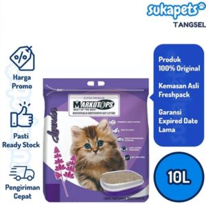 Cat litter gumpal yang bagus