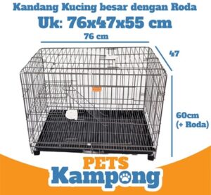 Kandang kucing murah - perlengkapan kucing untuk pemula